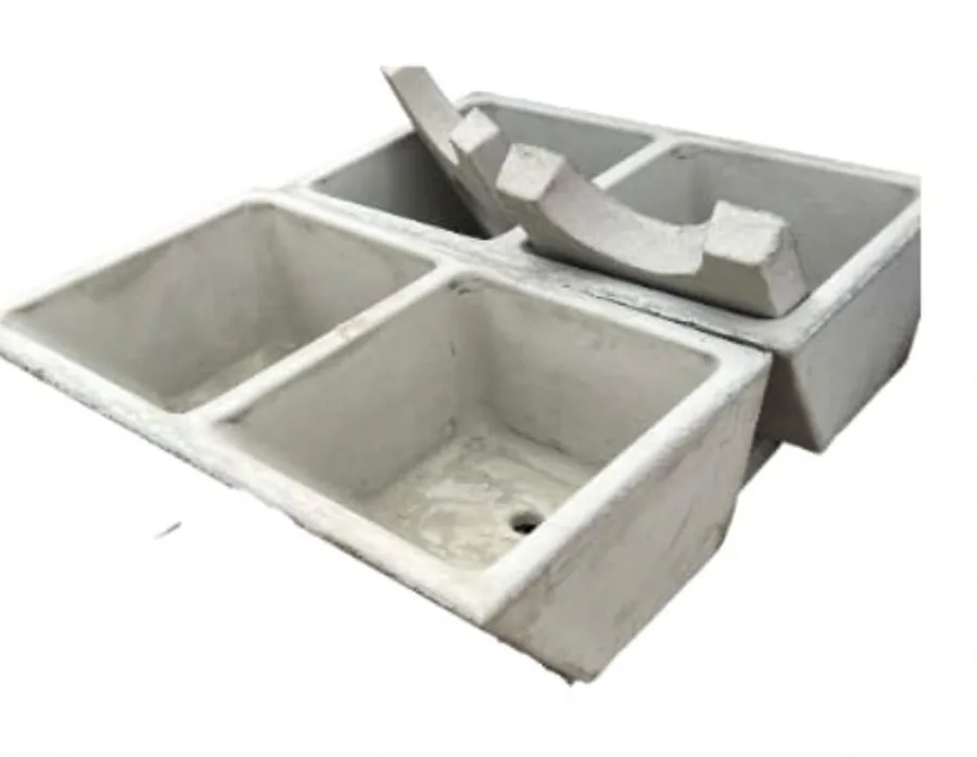 Basin and Feet — precast concrete product by Safari Beton